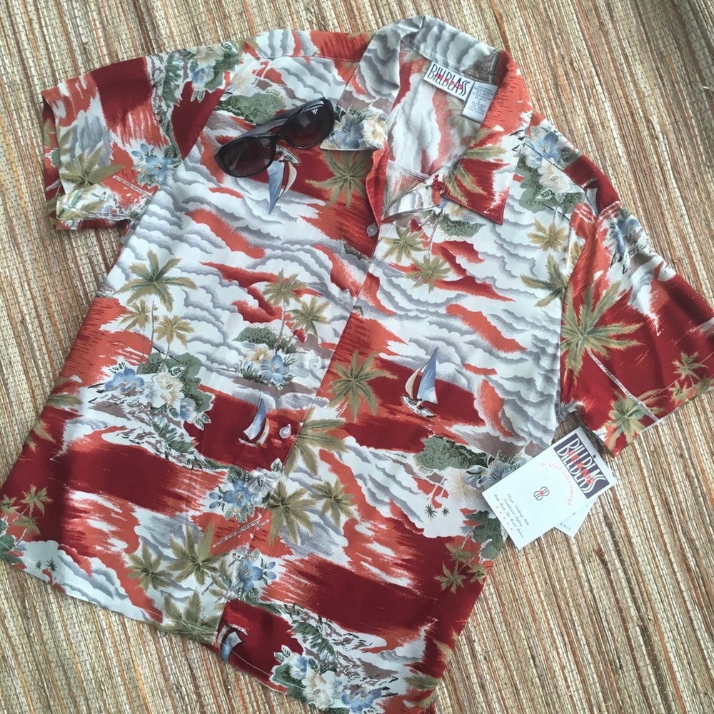 Vintage Women’s Bill Blass Hawaiian Aloha LG